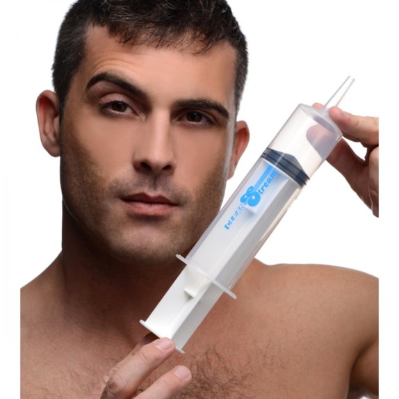 SIRINGA GRANDE PER LA PULIZIA ANALE SEX TOY 150 ML.