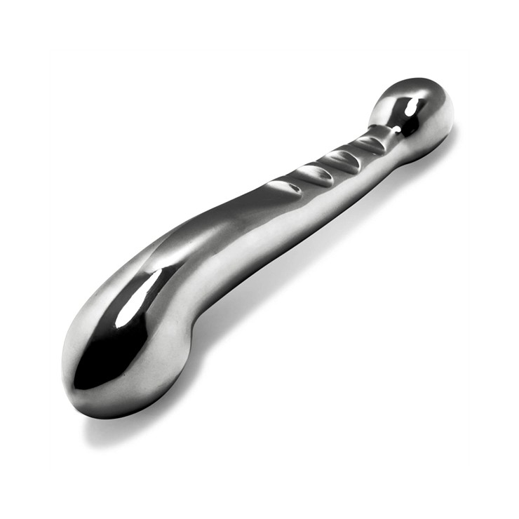 DILDO IN ACCIAIO SEX TOY PER MASSAGGIO PROSTATICO E PUNTO G