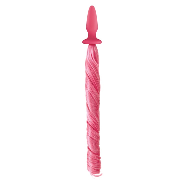 TAPPO-PLUG ANALE IN SILICONE CON CODA UNICORN TAILS 2
