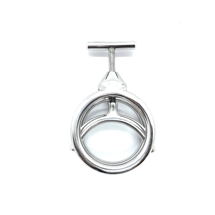 STRINGI TESTICOLI E PENE CON VITE IN ACCIAIO SEX TOY...