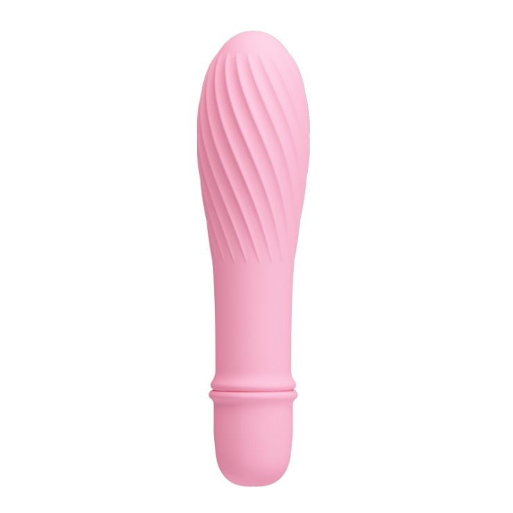 MINI VIBRATORE IN SILICONE CON RILIEVI SEX TOY SOLOMON 2