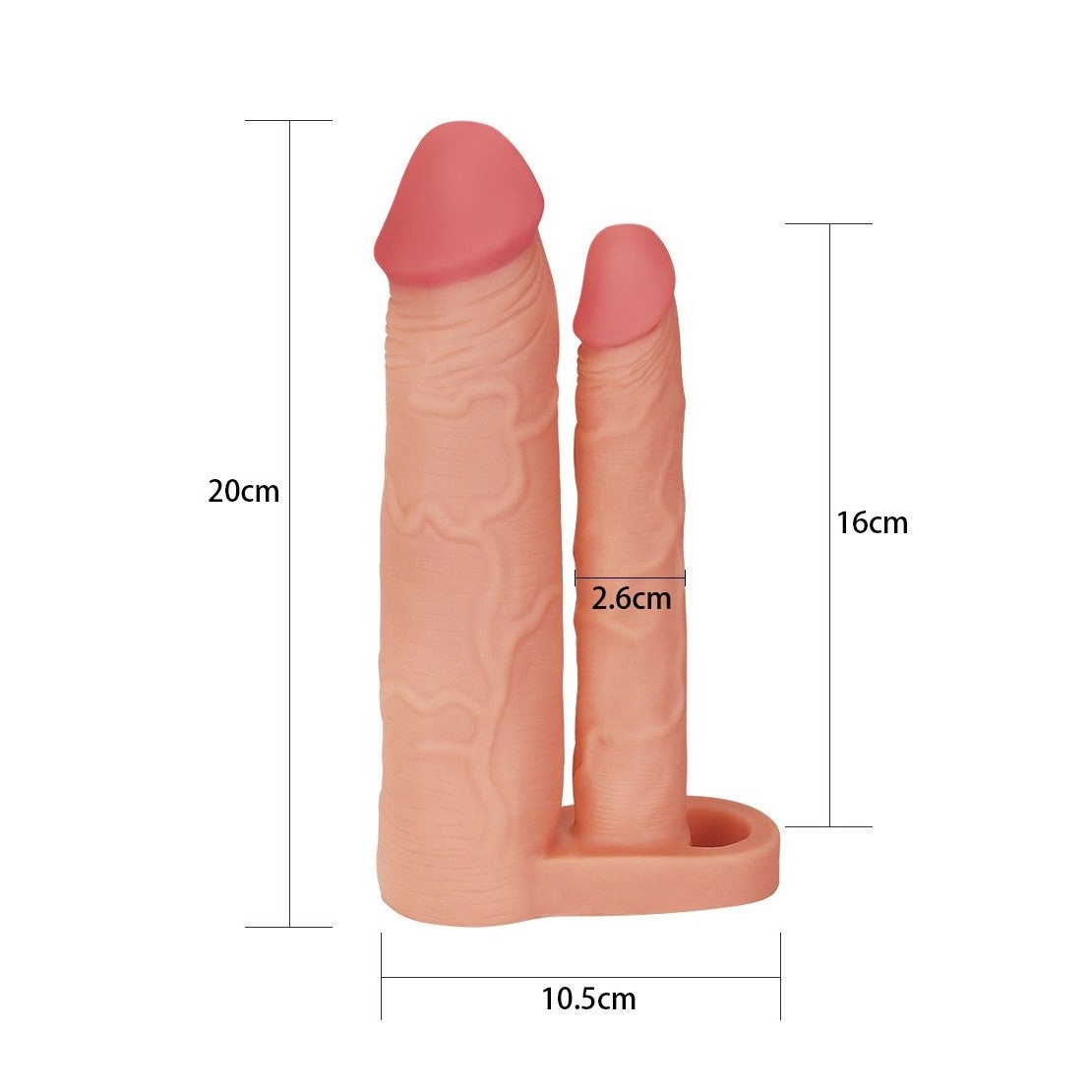 PROLUNGA REALISTICA PER PENE DOPPIA...