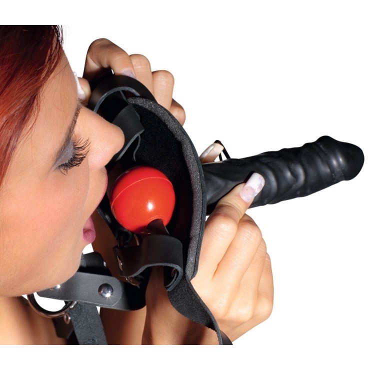 MUSERUOLA CON MORSO E FALLO PER PENETRAZIONE SEX TOY PER... 2