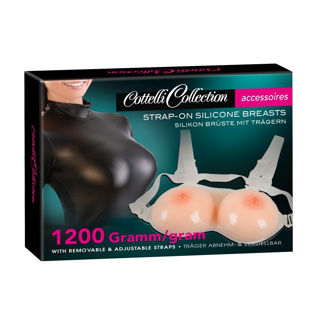 SENO FINTO IN SILICONE INDOSSABILE CON...