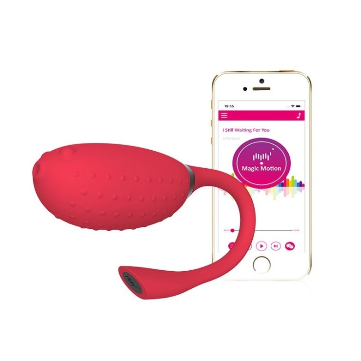 OVETTO VAGINALE VIBRANTE CON APPLICAZIONE PER GIOCHI DI...