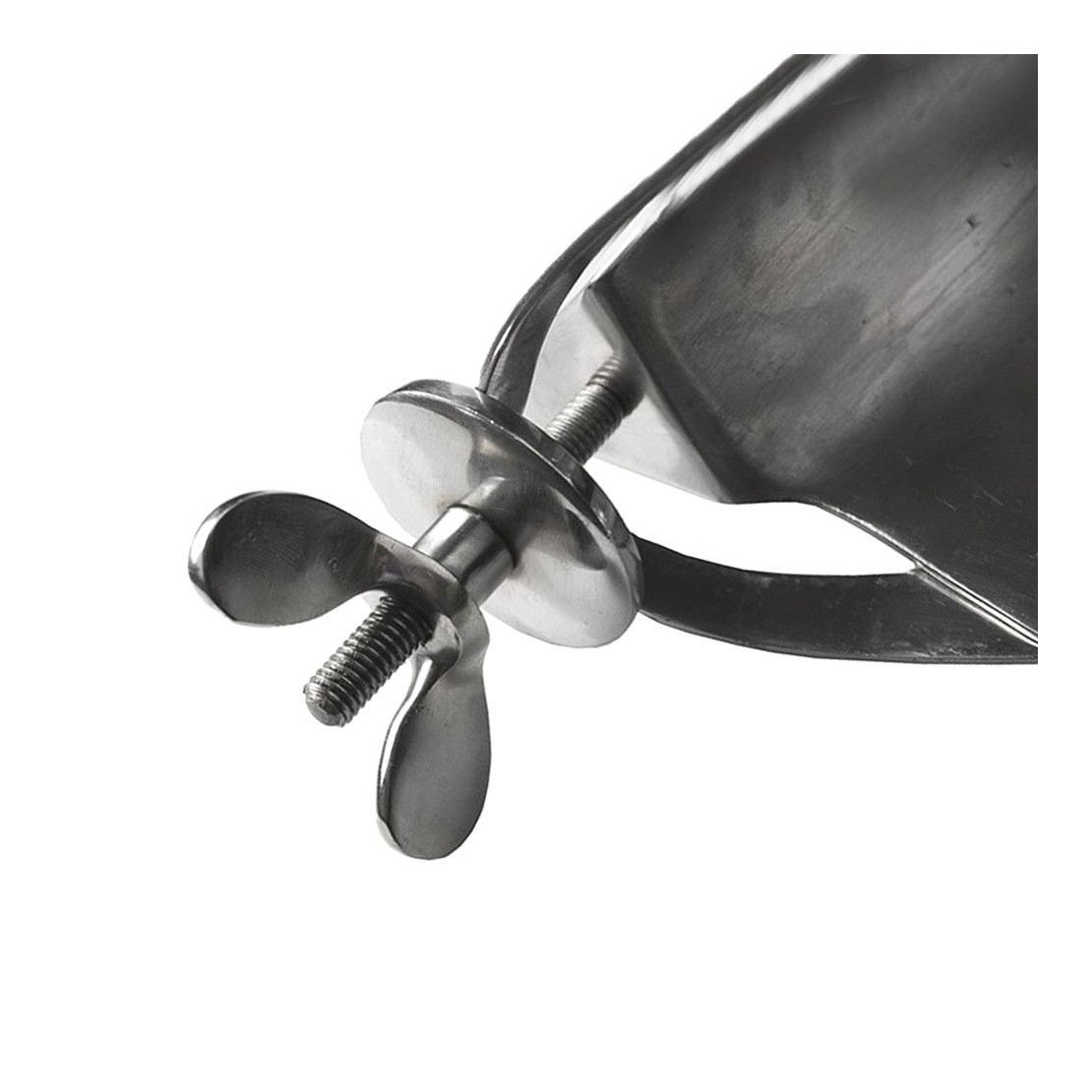 SPECULUM XXXXL IN ACCIAIO SEX TOY PER GRANDI...