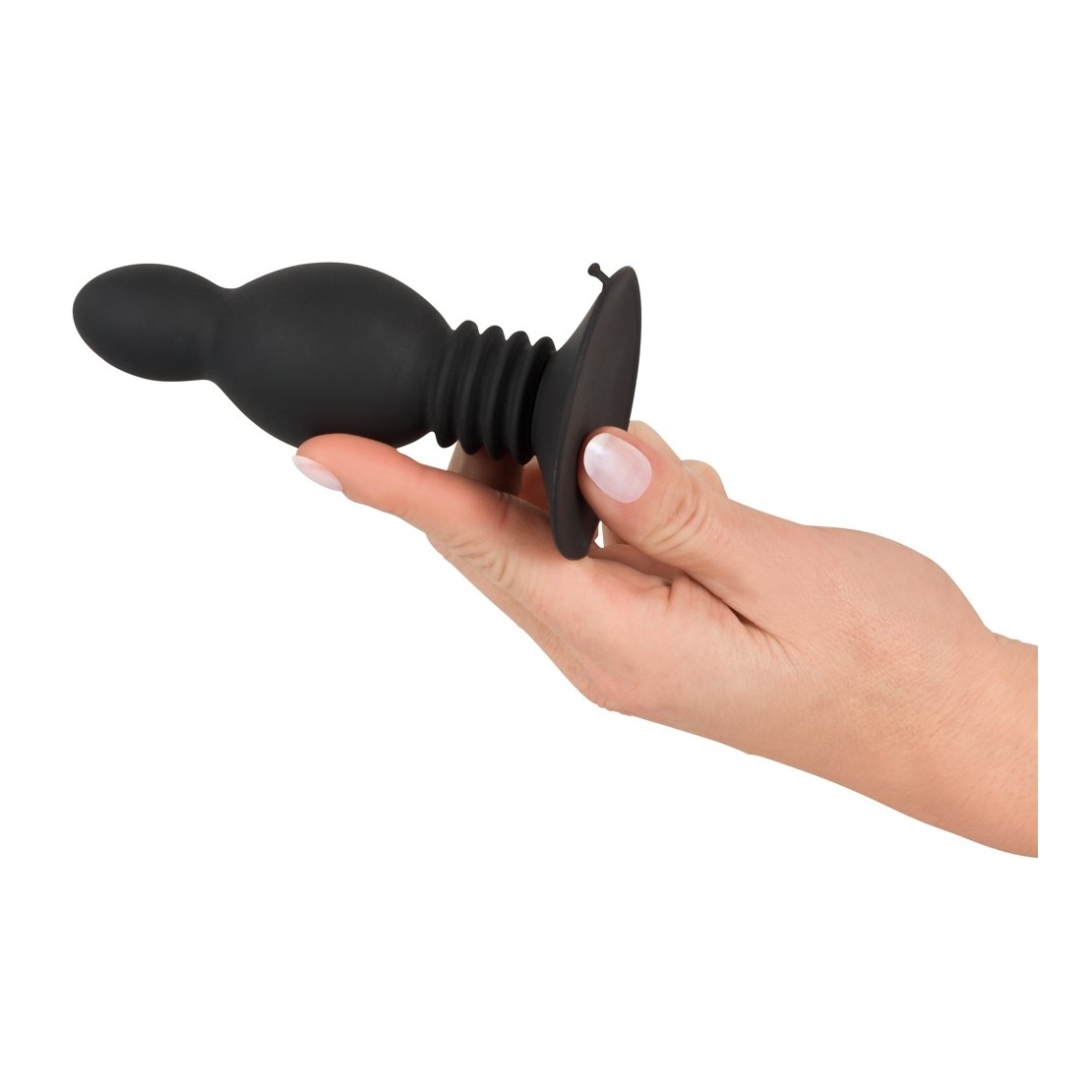 TAPPO ANALE IN SILICONE SEX TOY CON MOLLA...