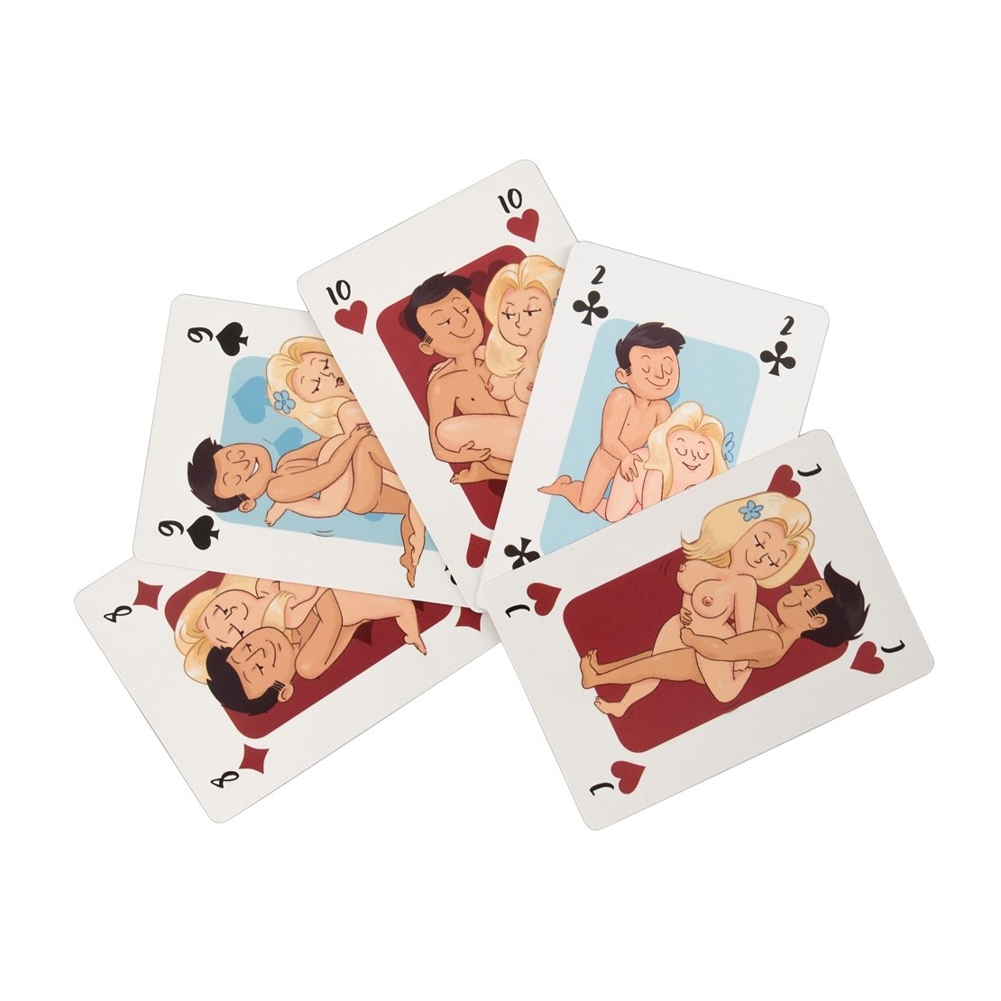 CARTE DA GIOCO SEXY CON POSIZIONI KAMASUTRA