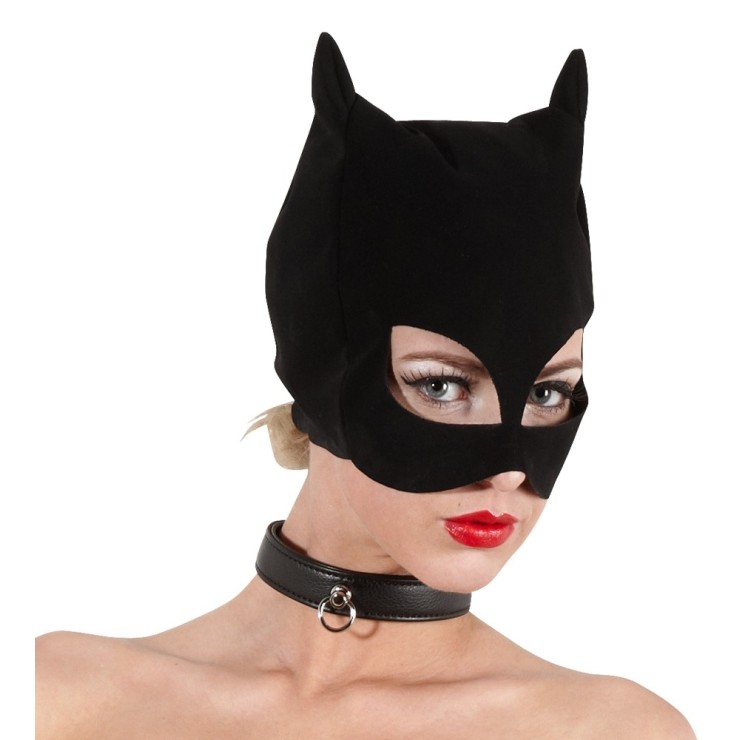MASCHERA SEXY PER DONNA DA GATTA IN NABUK