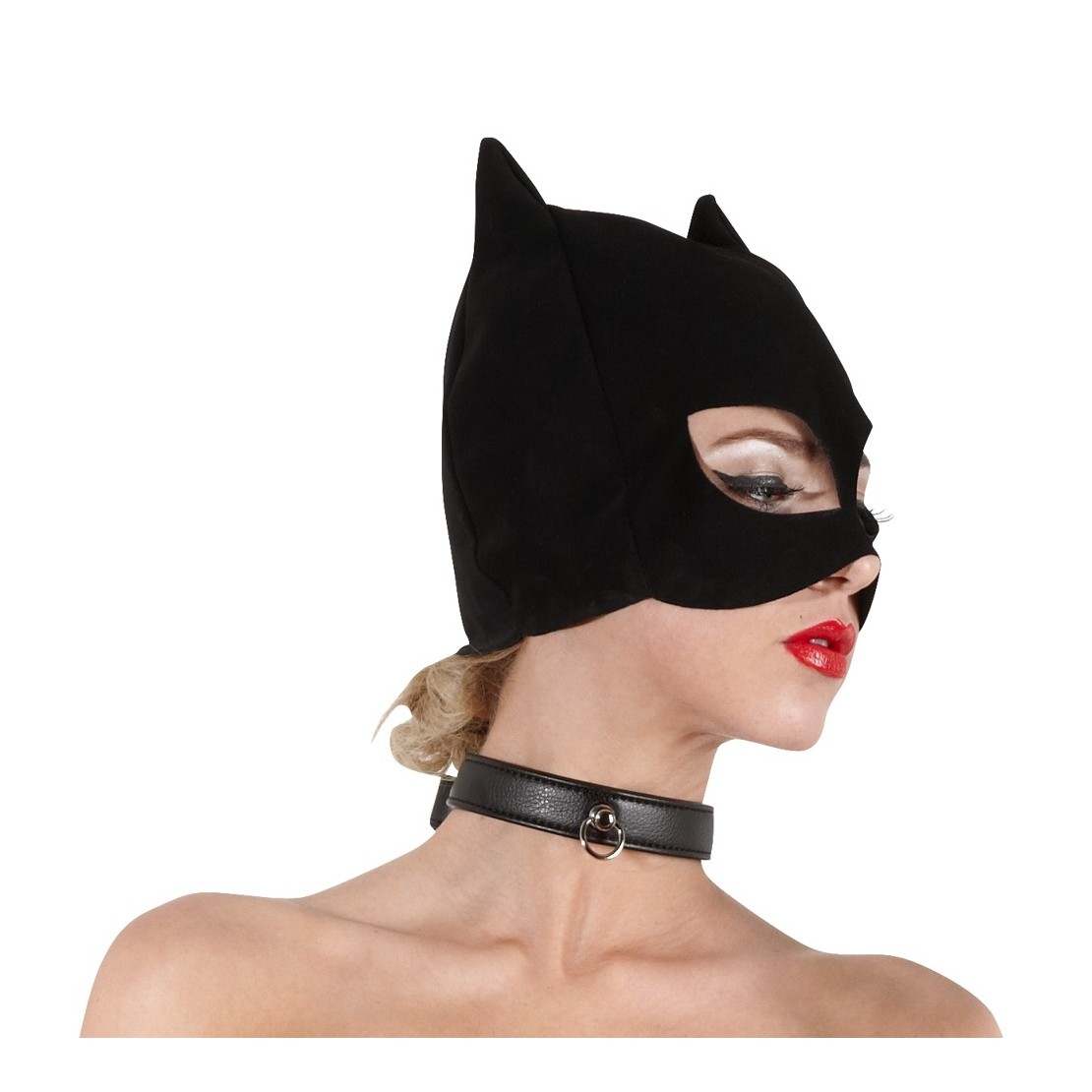 MASCHERA SEXY PER DONNA DA GATTA IN NABUK