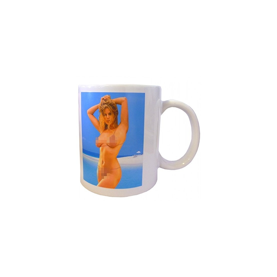 TAZZA SEXY ARTICOLO SCHERZOSO CON STREAP DONNA
