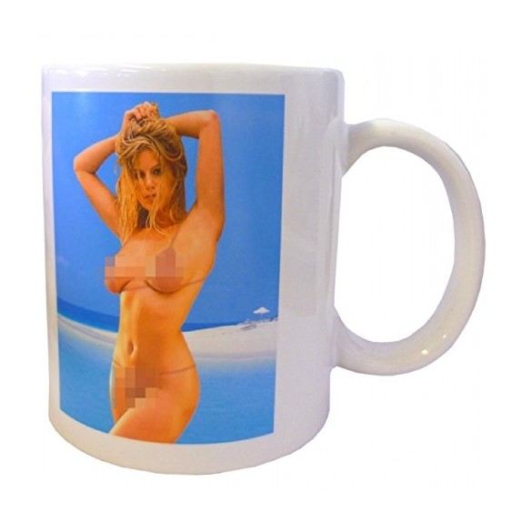 TAZZA SEXY ARTICOLO SCHERZOSO CON STREAP DONNA