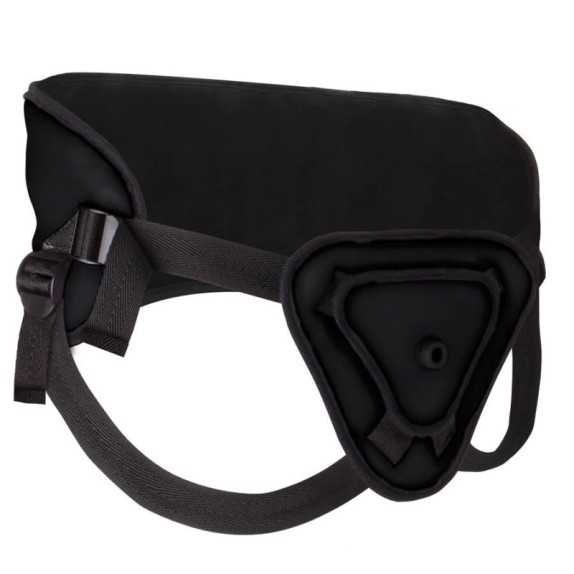 STRAP-ON SEXY PER DONNA CON DILDO NERO CM. 25,5