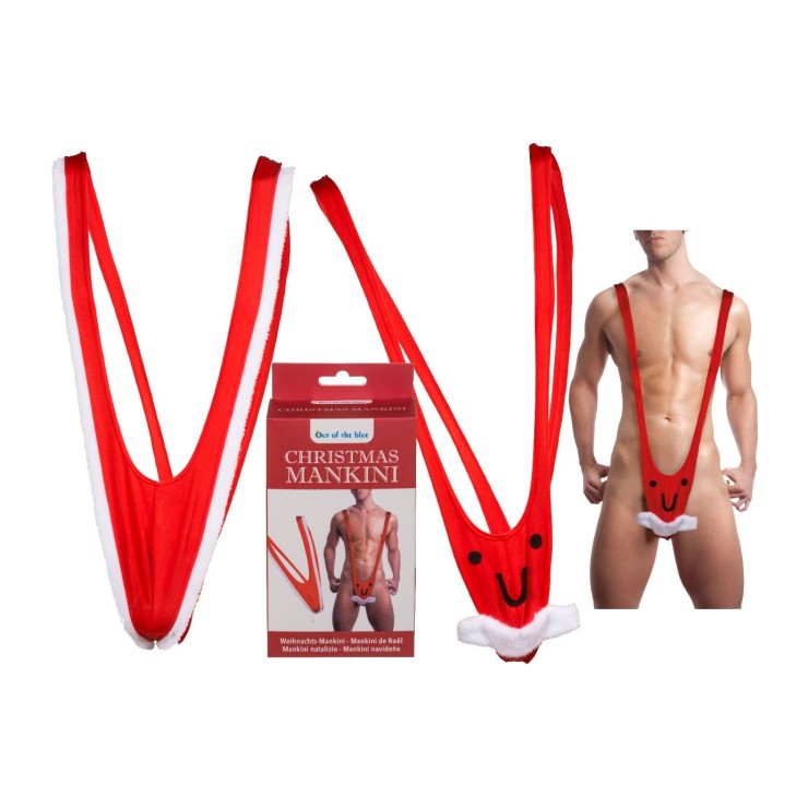 SEXY MANKINI NATALIZIO SCHERZOSO PER UOMO