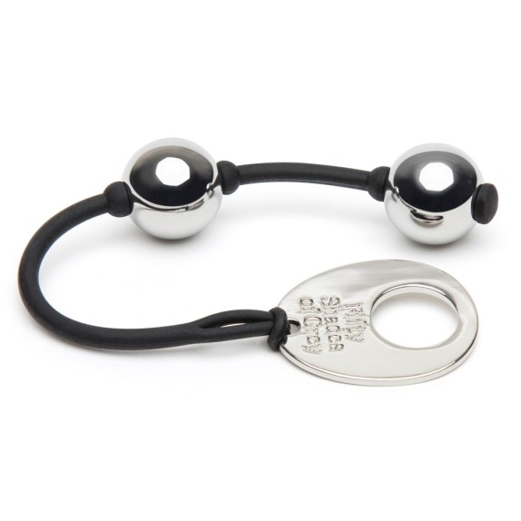 PALLINE ANALI IN METALLO SEX TOY 50 SFUMATURE DI GRIGIO