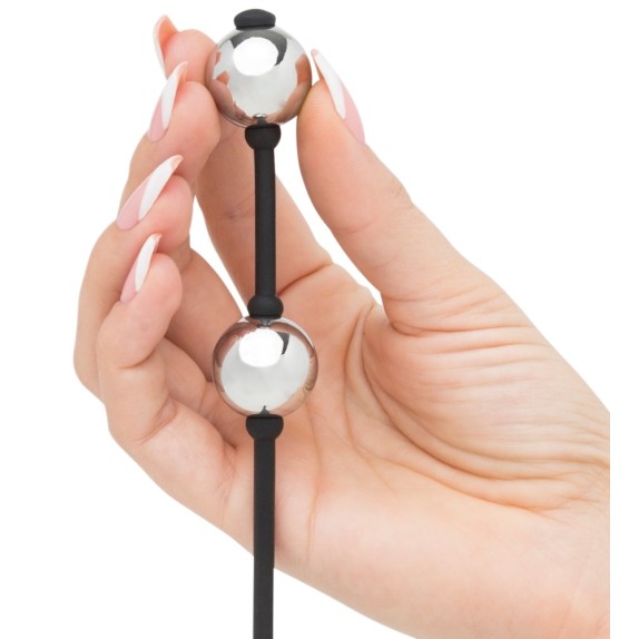PALLINE ANALI IN METALLO SEX TOY 50 SFUMATURE DI GRIGIO
