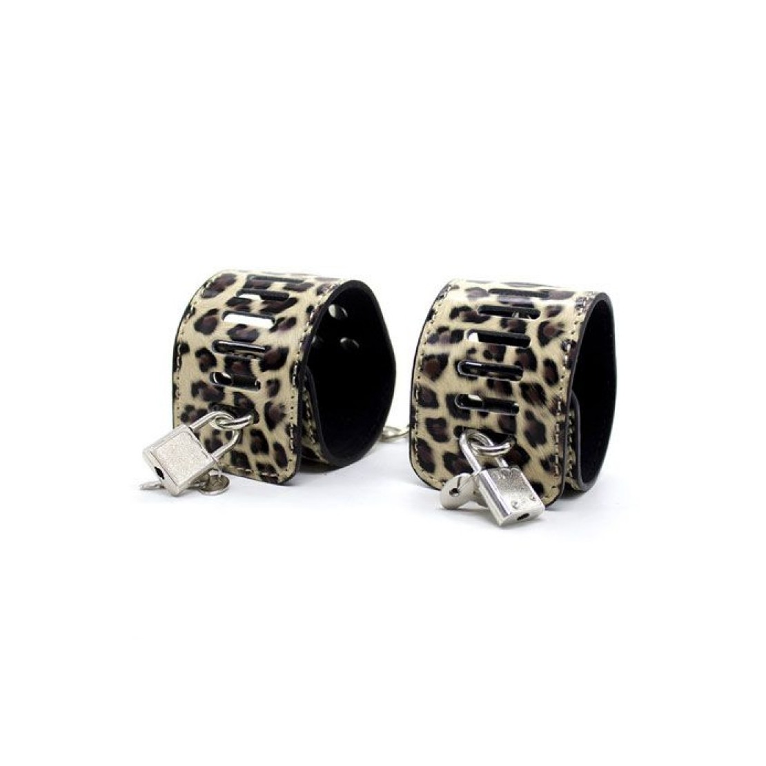 KIT BONDAGE 9 PEZZI LEOPARDATO PER GIOCHI DI...
