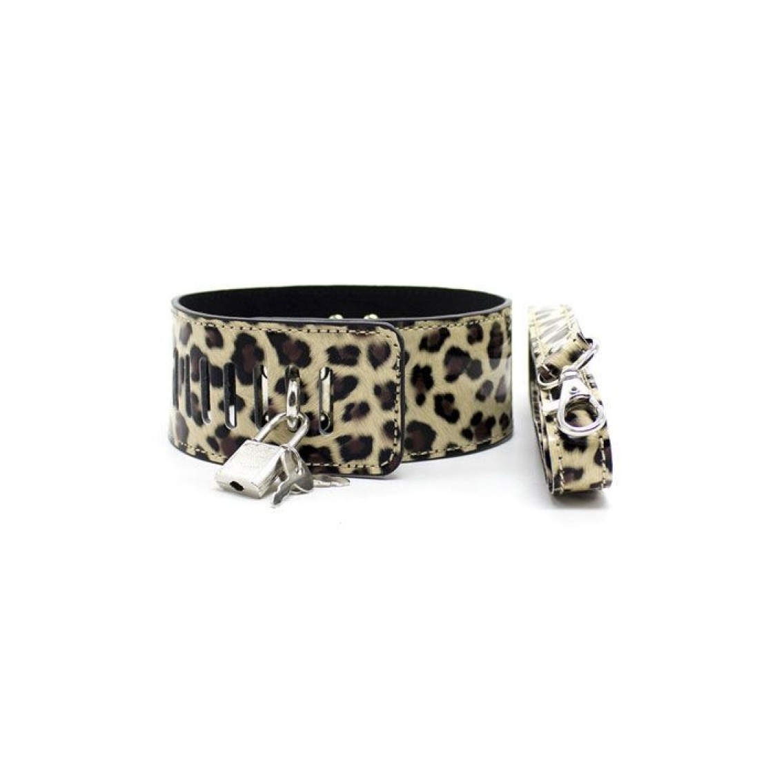 KIT BONDAGE 9 PEZZI LEOPARDATO PER GIOCHI DI...
