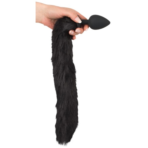 PLUG IN SILICONE CON CODA E ORECCHIETTE SEX TOY DA GATTA