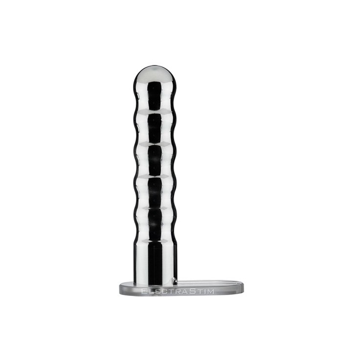 DILDO IN METALLO PER STRAP ON PER ELETTROSTIMOLAZIONI