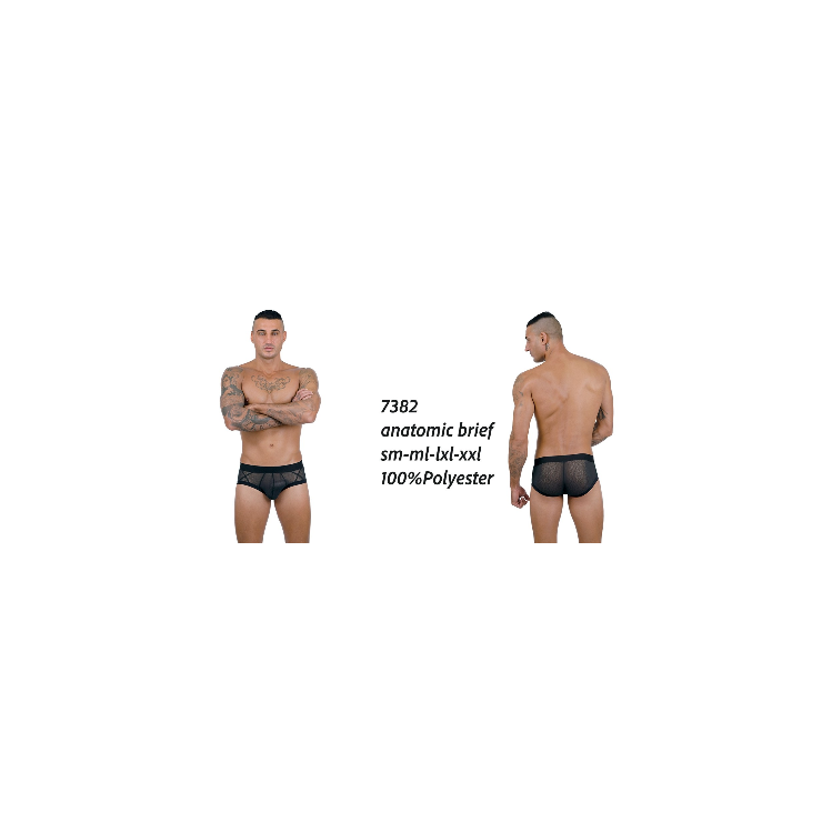 SLIP SEXY PER UOMO TRASPARENTE MELANGE EROS VENEZIANI 2