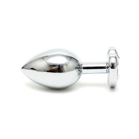 TAPPO ANALE CON GIOIELLO IN METALLO CON CUORE SMALL