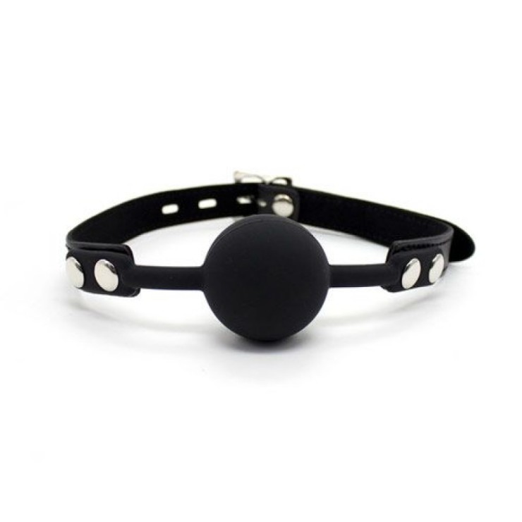 MORSO BALL GAG NERO PER GIOCHI DI COPPIA SADOMASO