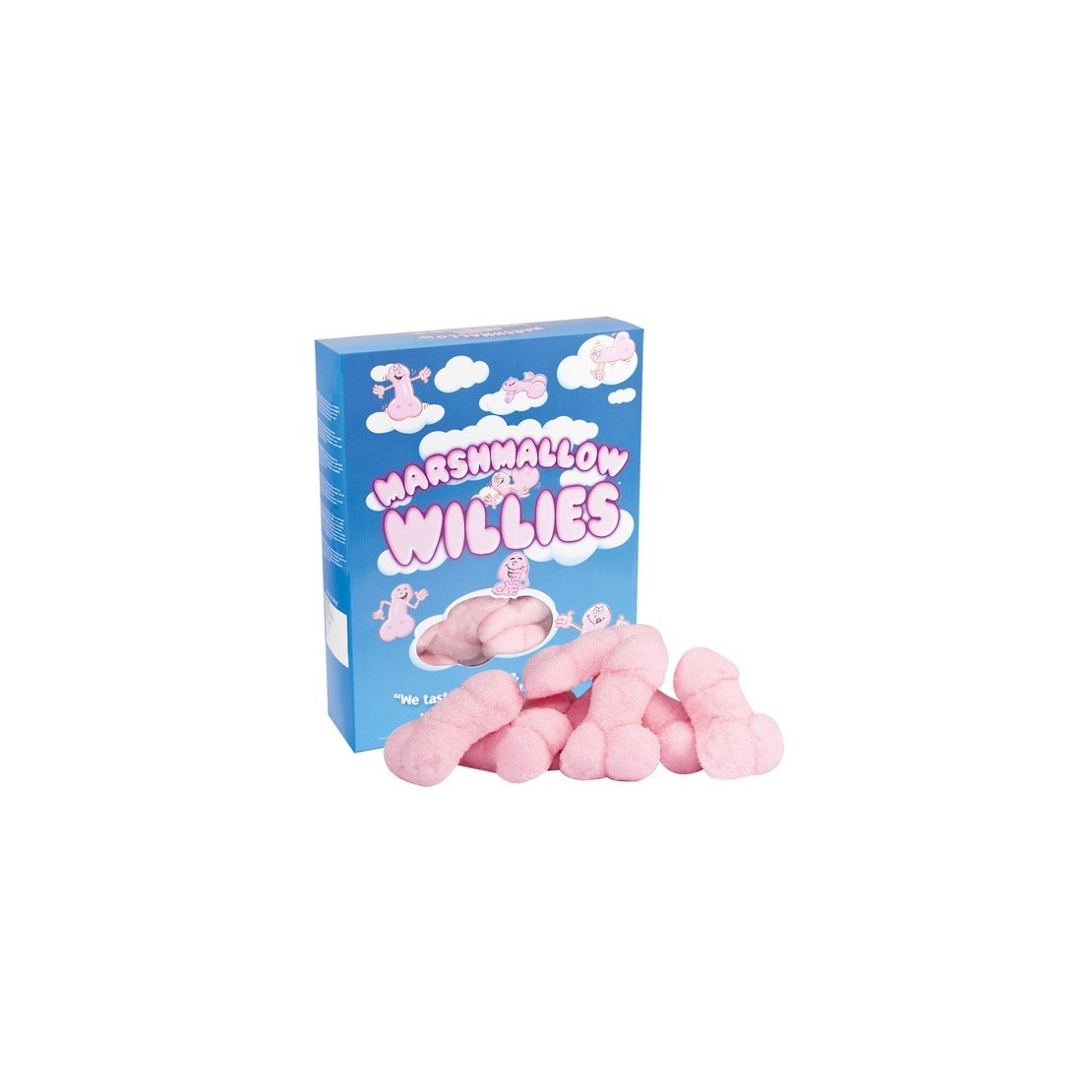 CARAMELLE MARSHMALLOW A FORMA DI PENE