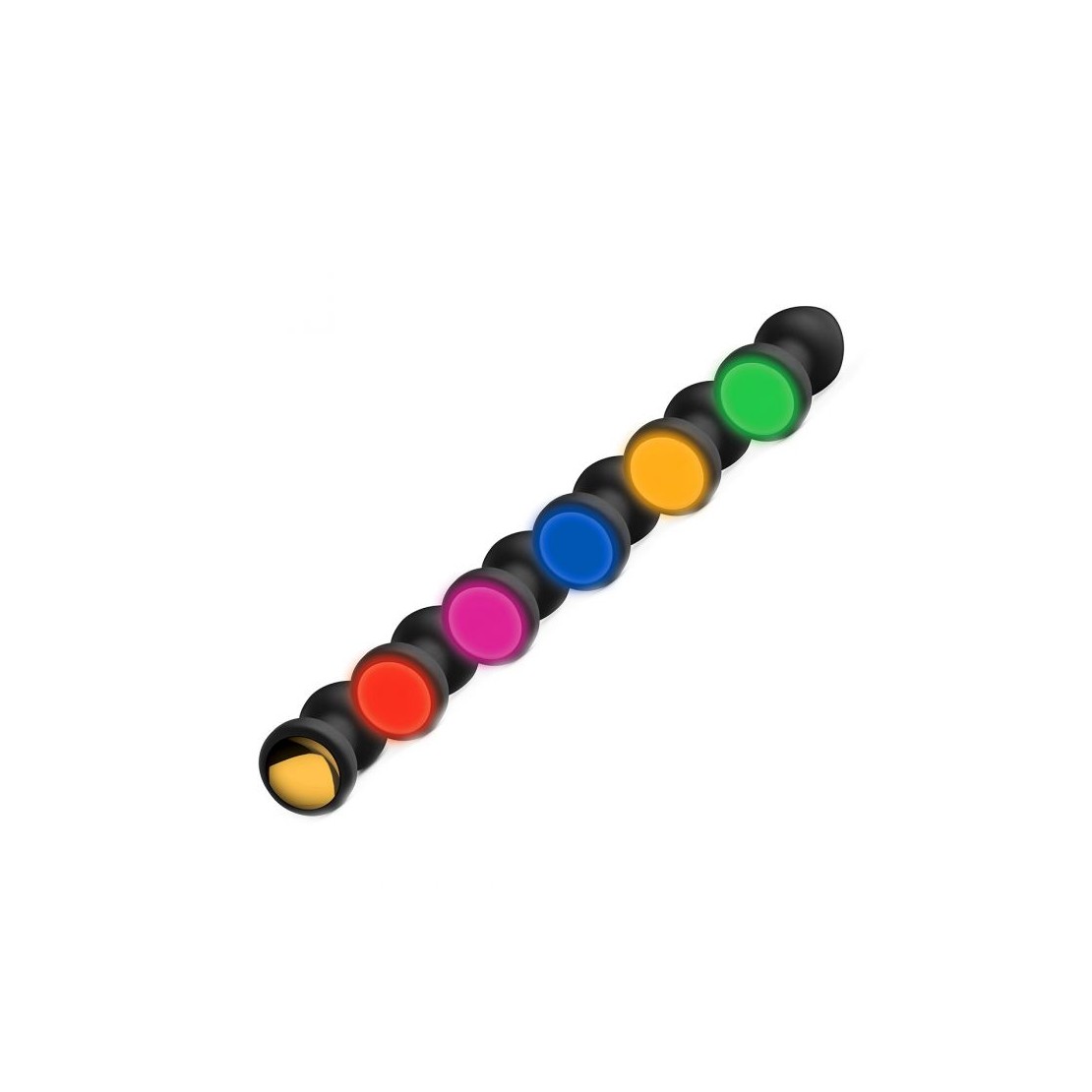 TAPPO ANALE VIBRANTE CON LUCE LED SEX TOY ZEUS