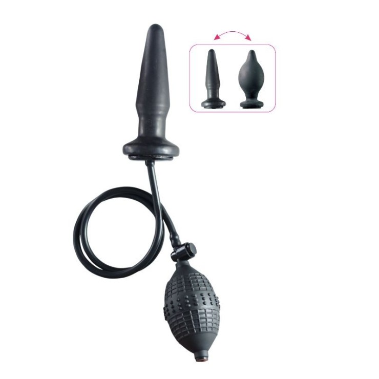 TAPPO ANALE GONFIABILE IN SILICONE SEX TOY TIMELESS 2