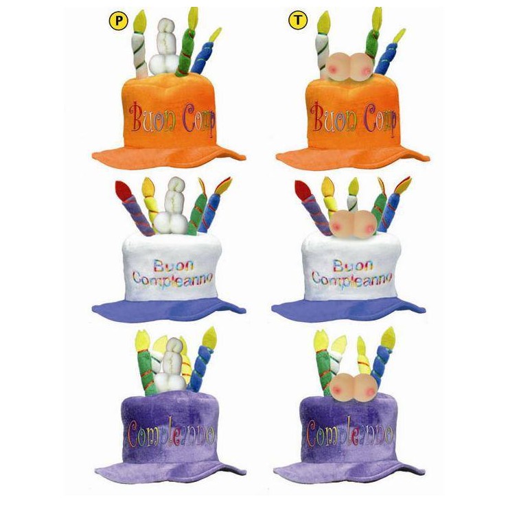 CAPPELLO BUON COMPLEANNO SEXY