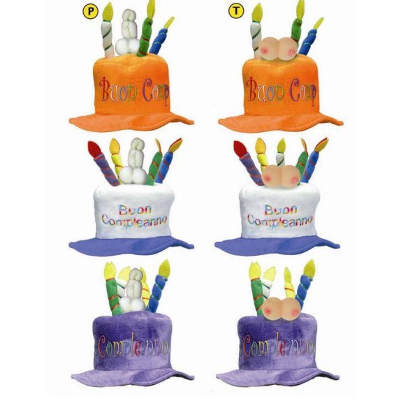 CAPPELLO BUON COMPLEANNO SEXY