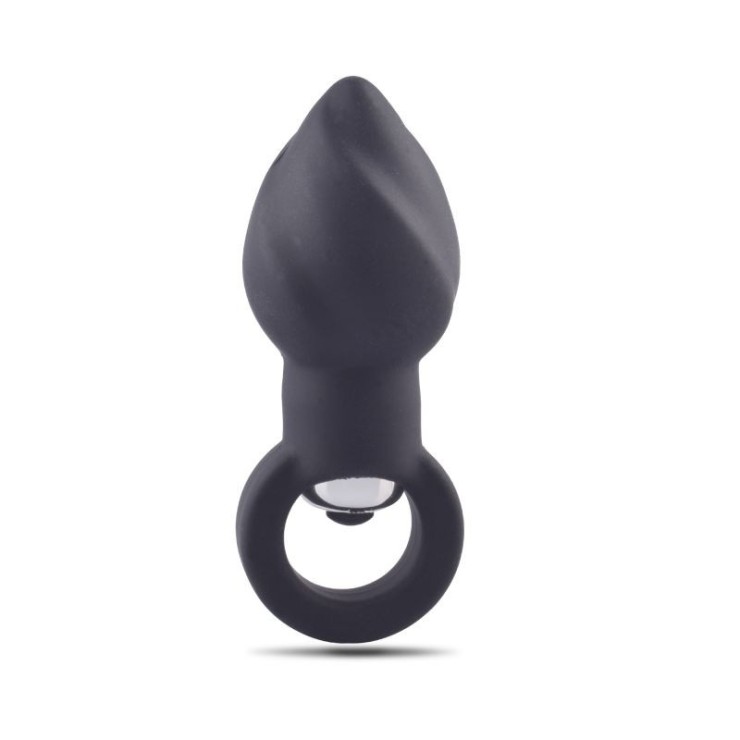 PLUG ANALE CON BULLET VIBRANTE SEX TOY IN SILICONE 2