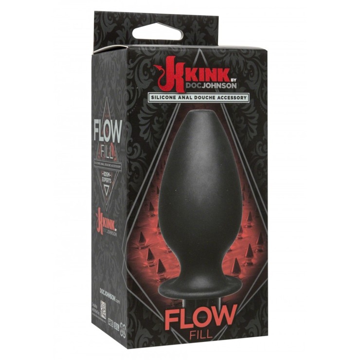 INNESTO PER DOCCIA PLUG ANALE FLOW FILL SEX TOY IN SILICONE