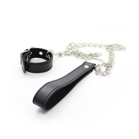 copy of CHAIN LEASH GUINZAGLIO DA POLSO IN ECOPELLE SEX TOY BDSM