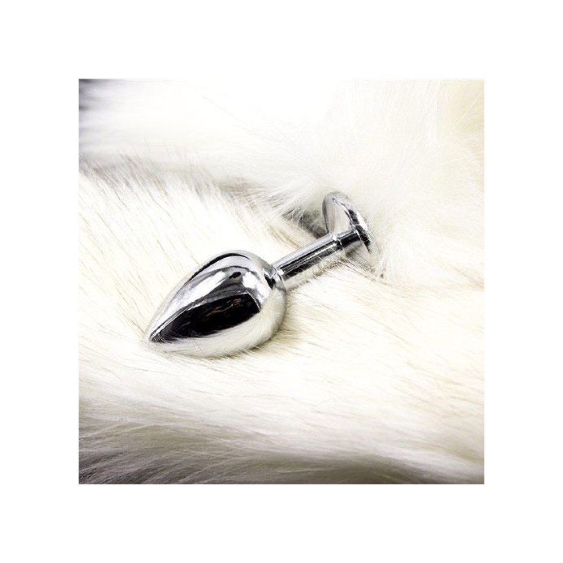 LONG FOX TAIL PLUG ANALE CON CODA SEX TOY IN...