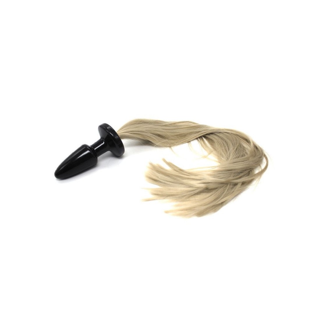 PLUG ANALE IN PVC SEX TOY CON CODA LONG HORSE TAIL