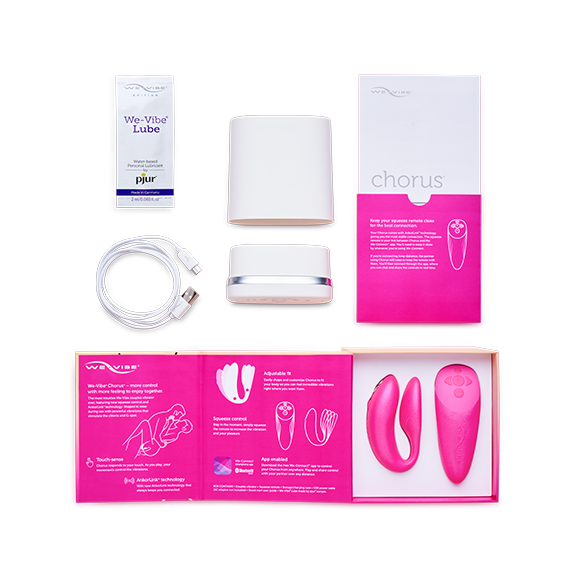 CHORUS WE VIBE SEX TOY VIBRATORE PER GIOCHI DI COPPIA CON APP E TELECOMANDO