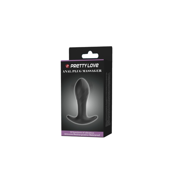 TAPPO ANALE VIBRANTE SEX TOY RICARICABILE MASSANGER