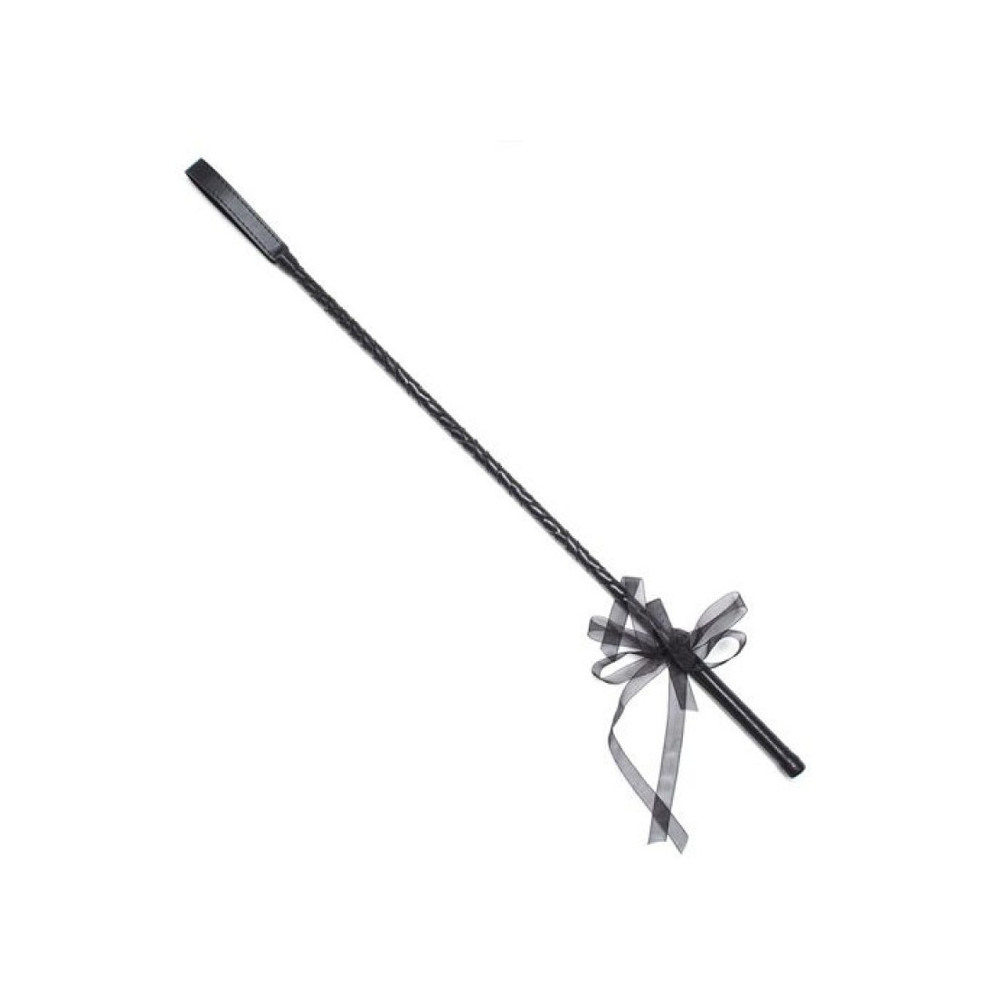FRUSTINO IN ECOPELLE RIBBON HORSE WHIP BLACK...