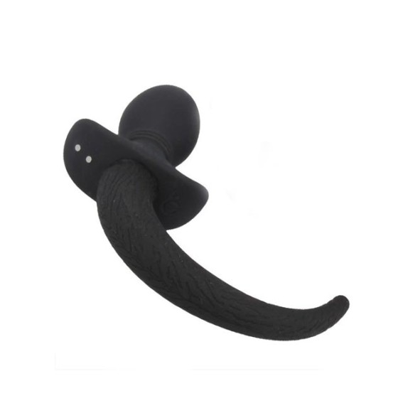 PULG ANALE CODA IN SILICONE VIBRANTE SEX TOY PUPPY TAIL PRO - LARGE