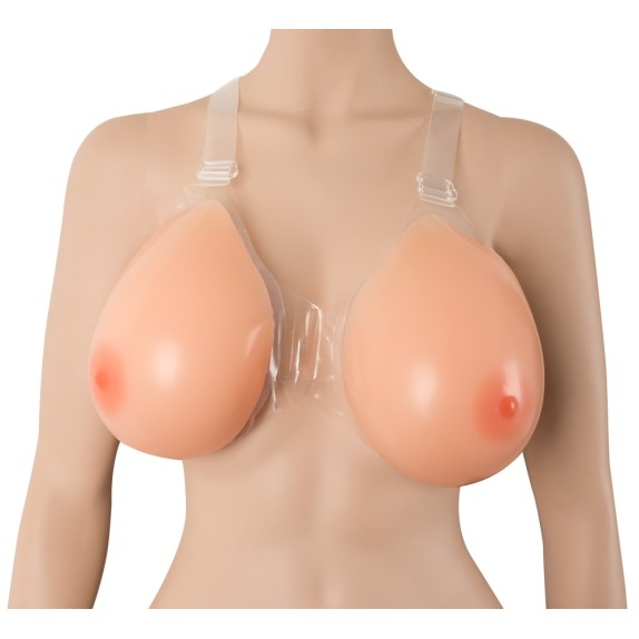SENO REALISTICO GRANDE SEXY CON REGGISENO PER TRAVESTITI