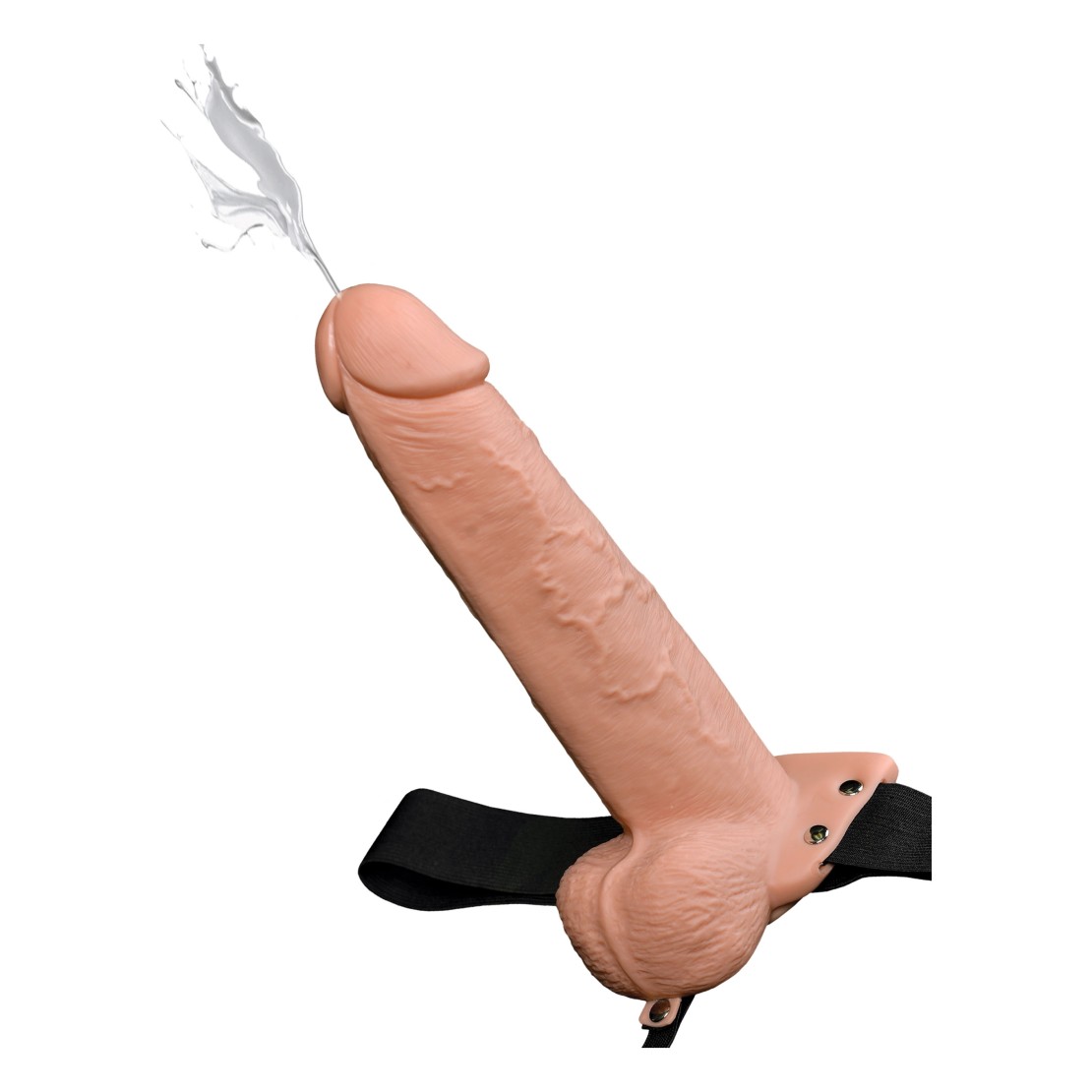 STRAP-ON REALISTICA UNISEX CHE SPRUZZA SEX TOY...