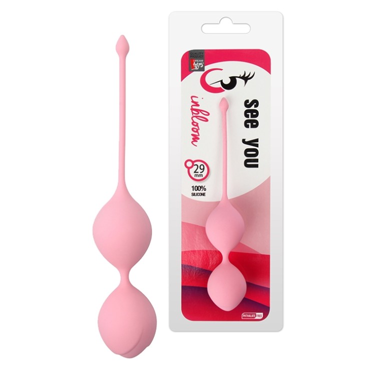 PALLINE VAGINALI PER ALLENAMENTO PELVICO SEX TOY IN SILICONE 2