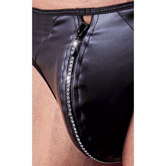 PERIZOMA SEXY PER UOMO CON ZIP E STRASS SVENJOYMENT
