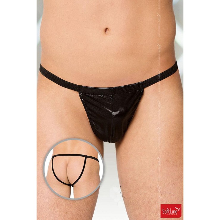 SLIP SEXY PER UOMO EFFETTO BAGNATO APERTO SUL SEDERE