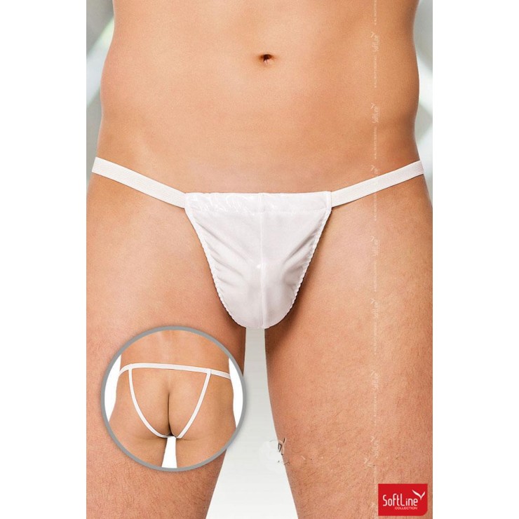 SLIP SEXY PER UOMO EFFETTO BAGNATO APERTO SUL SEDERE 2