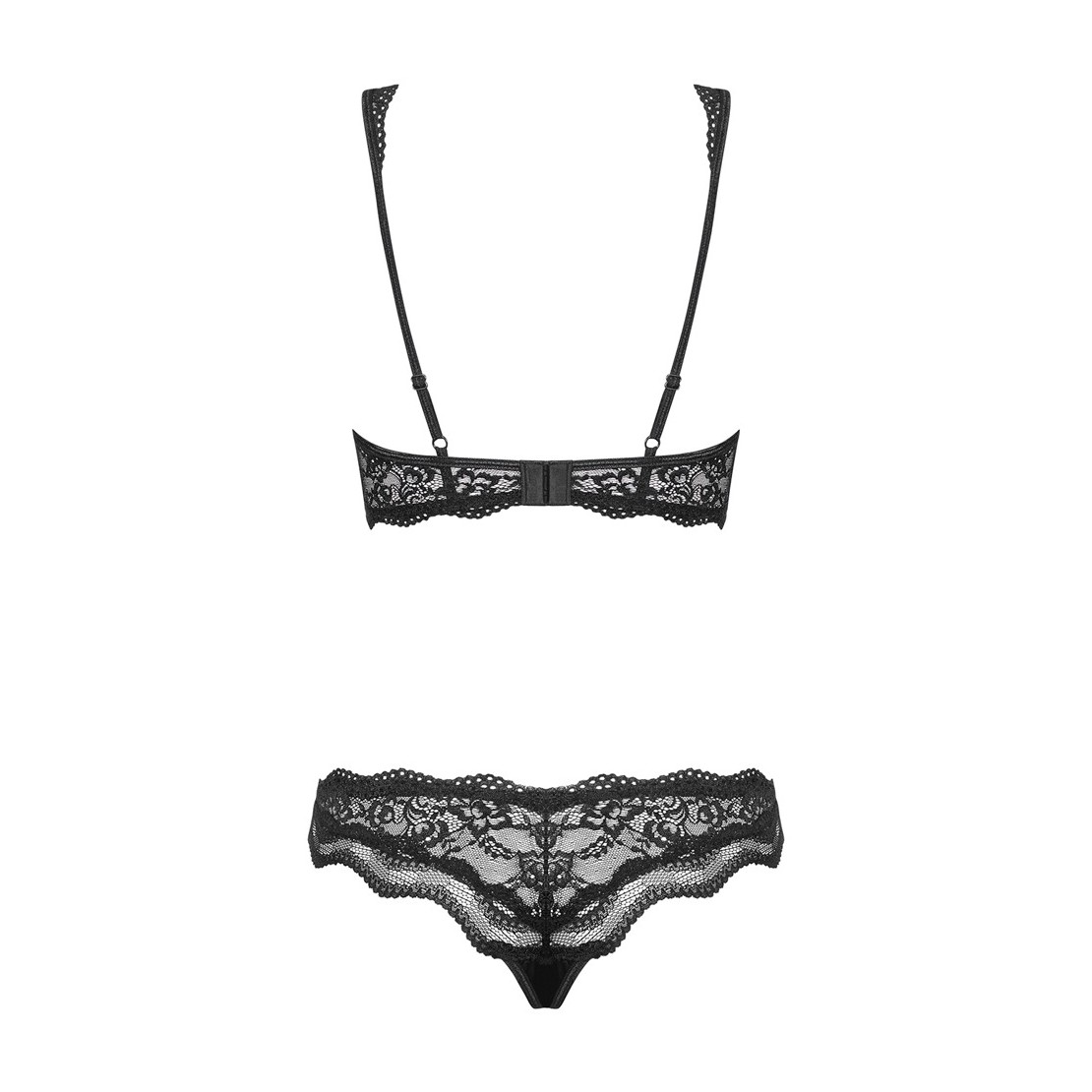 COMPLETO INTIMO SEXY PER DONNA IN PIZZO FLOREALE