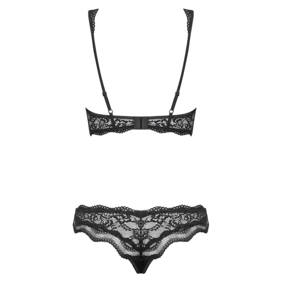 COMPLETO INTIMO SEXY PER DONNA IN PIZZO FLOREALE