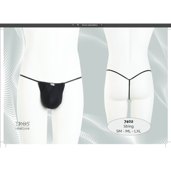 PERIZOMA A FILETTO - STRING SEXY PER UOMO EROS VENEZIANI